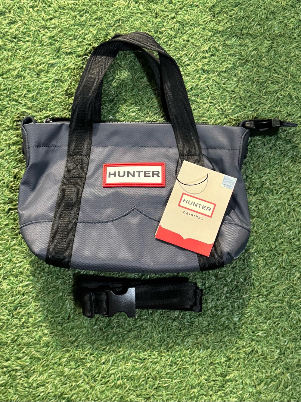 Hunter Nylon Topclip Tote Mini NWT